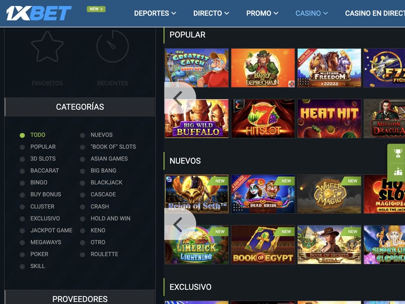 Cómo hacer un depósito y retirar dinero en el casino online 1xbet