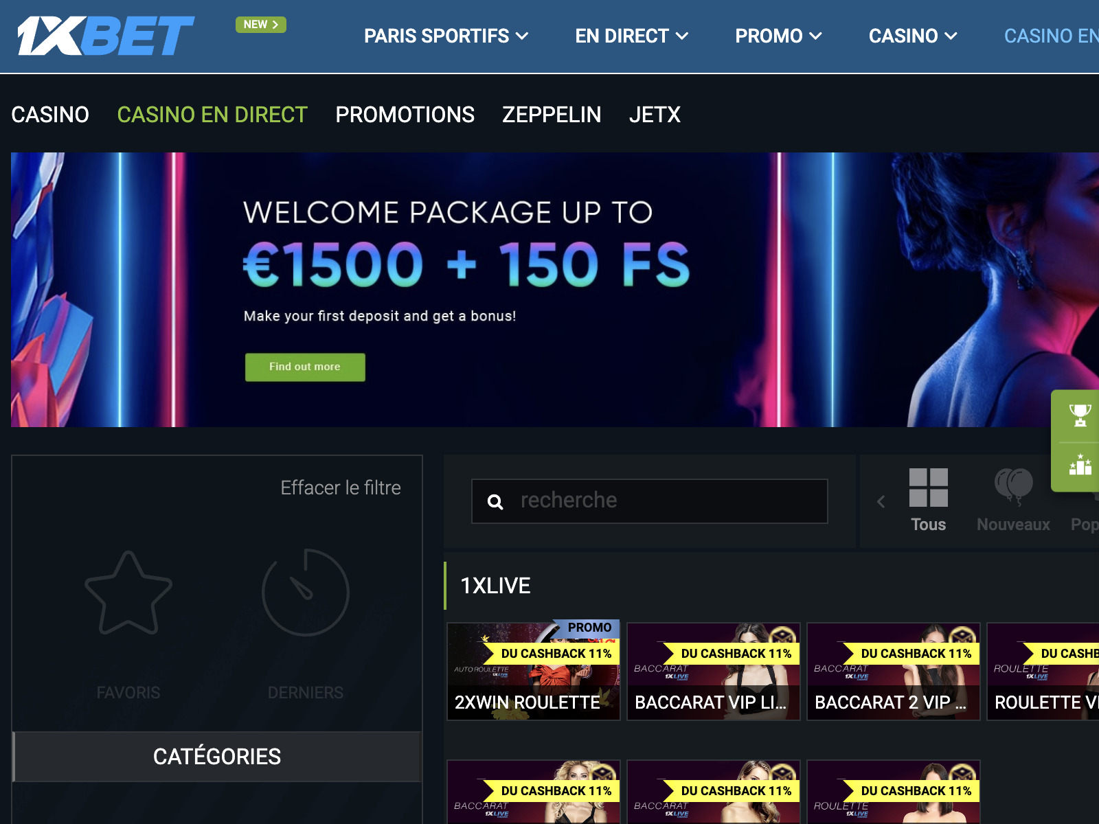 Avantages de l'enregistrement sur le site 1xbet pour le jeu Crazy Time