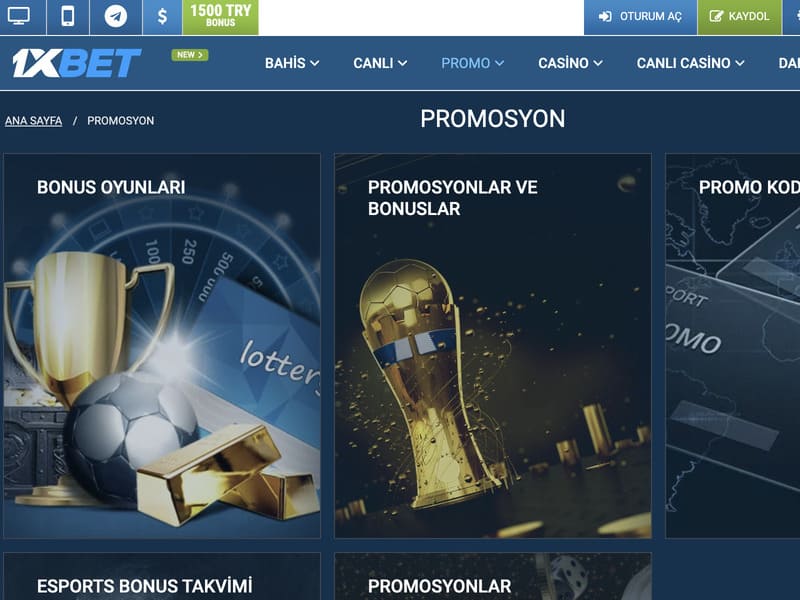 1xbet para çekim işlemi