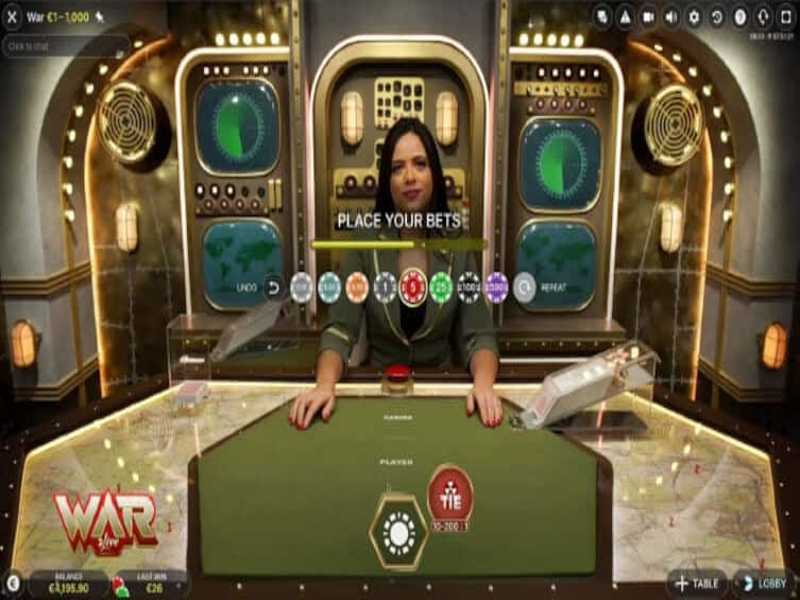 Играть бесплатно в War от Evolution