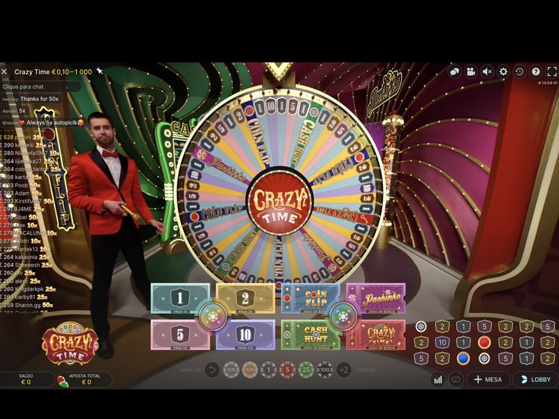 Revisão: Crazy Time é todo um casino interativo 