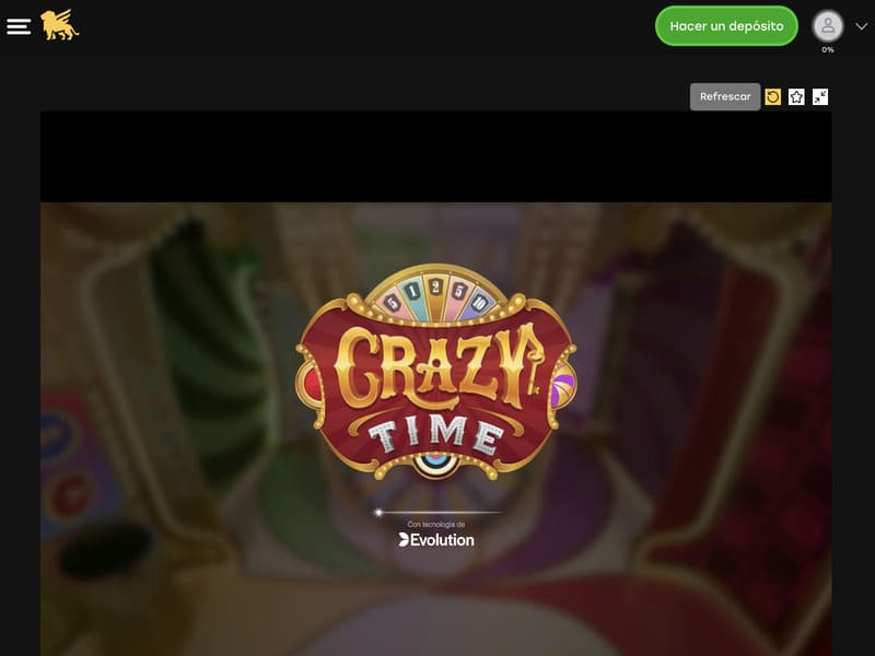 Jogue Crazy Time no casino online FairSpin